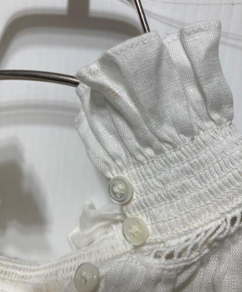 ISABEL MARANT（イザベルマラン）ISABEL MARANT (イザベルマラン) Amalia ruffled blouse/アマリアブラウス ホワイト サイズ:36の古着・服飾アイテム
