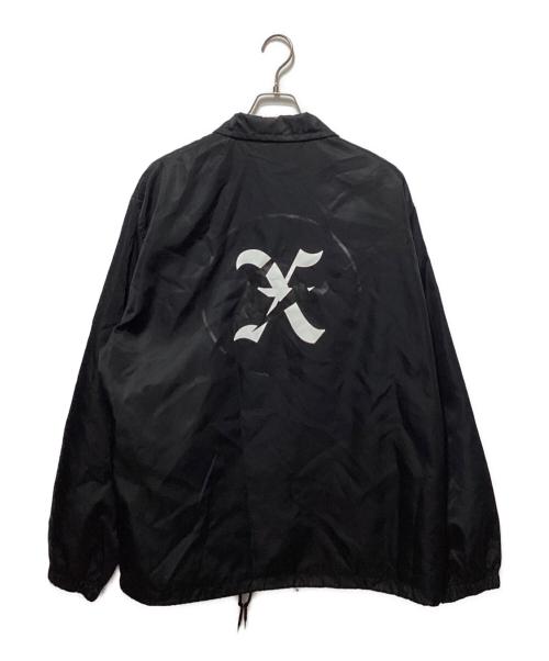 GOD SELECTION XXX（ゴッド セレクション トリプルエックス）GOD SELECTION XXX (ゴッド セレクション トリプルエックス) FRAGMENT DESIGN (フラグメントデザイン) コーチジャケット ブラック サイズ:XLの古着・服飾アイテム