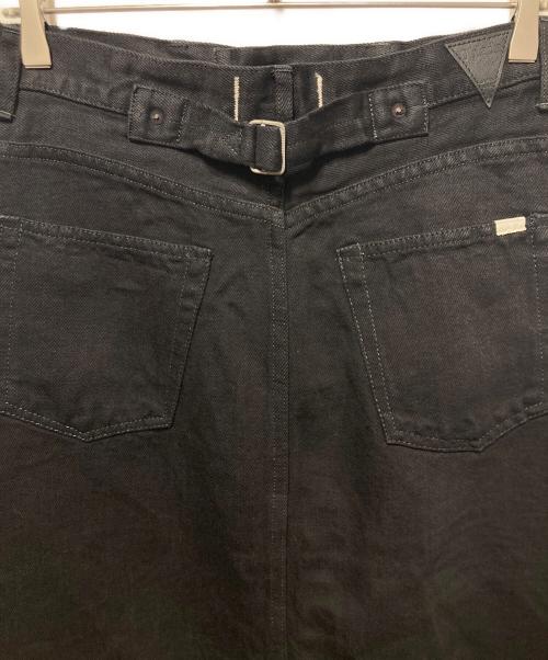 Oblada（オブラダ）Oblada (オブラダ) CINCHデニムスカート ブラック サイズ:Ｓの古着・服飾アイテム