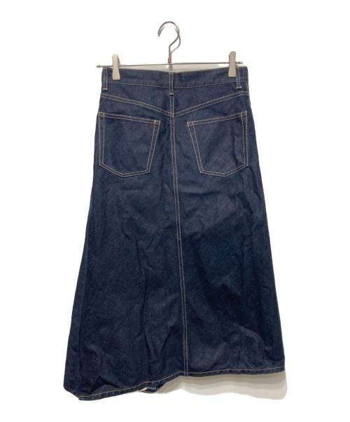 beautiful people（ビューティフルピープル）beautiful people (ビューティフルピープル) iregular hem A-line skirt インディゴ サイズ:38の古着・服飾アイテム