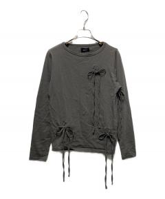 中古・古着通販】F/CE. (エフシーイー) ROPE MESH LONG VEST グレー