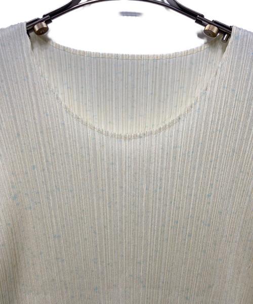 PLEATS PLEASE（プリーツプリーズ）PLEATS PLEASE (プリーツプリーズ) プリーツブラウス ベージュ サイズ:3の古着・服飾アイテム