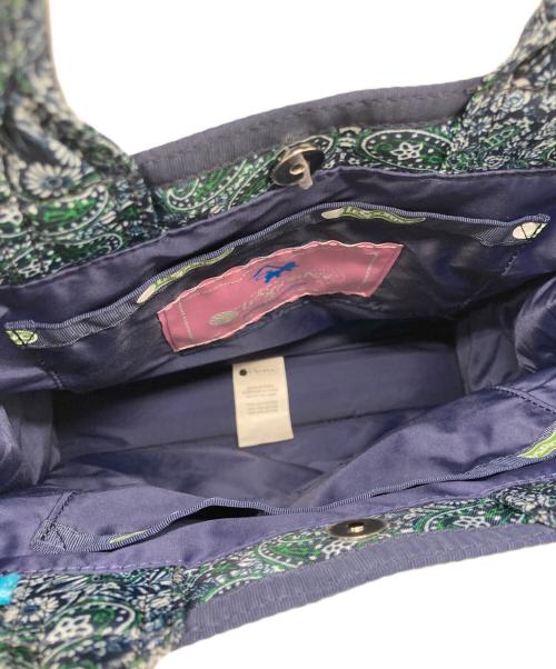 LeSportsac（レスポートサック）LeSportsac (レスポートサック) トートバッグ グリーン×ネイビーの古着・服飾アイテム