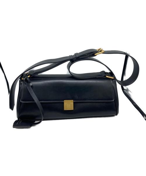 GEORGECINQ（ジョルジュサンク）GEORGECINQ (ジョルジュサンク) GEORGE CINQ CYLINDER BAG/ジョルジュサンク シリンダーバッグ ブラックの古着・服飾アイテム