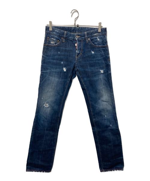 DSQUARED2（ディースクエアード）DSQUARED2 (ディースクエアード) デニムパンツ インディゴ サイズ:42の古着・服飾アイテム
