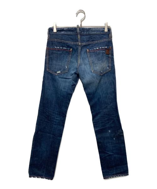 DSQUARED2（ディースクエアード）DSQUARED2 (ディースクエアード) デニムパンツ インディゴ サイズ:42の古着・服飾アイテム
