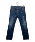 DSQUARED2（ディースクエアード）の古着「デニムパンツ」｜インディゴ