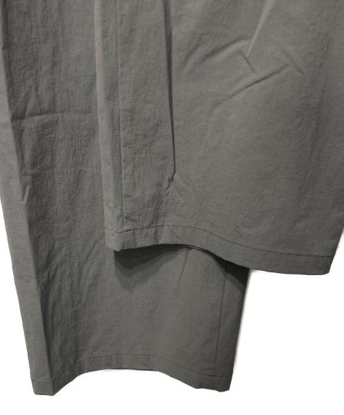 JOURNAL STANDARD（ジャーナルスタンダード）JOURNAL STANDARD (ジャーナルスタンダード) リネンナイロンストレッチワイドパンツ グレー サイズ:40の古着・服飾アイテム