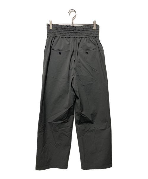 JOURNAL STANDARD（ジャーナルスタンダード）JOURNAL STANDARD (ジャーナルスタンダード) リネンナイロンストレッチワイドパンツ グレー サイズ:40の古着・服飾アイテム