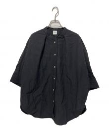 YENN（イエン）の古着「ROUND FORM SHIRT/ラウンドフォームシャツ」｜グレー