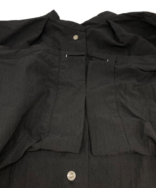 YENN（イエン）YENN (イエン) ROUND FORM SHIRT/ラウンドフォームシャツ グレー サイズ:freeの古着・服飾アイテム