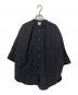 YENN（イエン）の古着「ROUND FORM SHIRT/ラウンドフォームシャツ」｜グレー