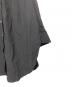 YENN (イエン) ROUND FORM SHIRT/ラウンドフォームシャツ グレー サイズ:free：7000円
