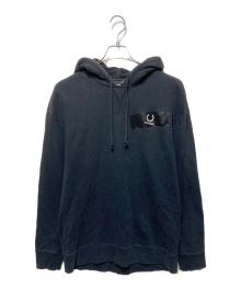 RAF SIMONS×FRED PERRY（ラフシモンズ×フレッドペリー）の古着「コラボパーカー」｜ブラック