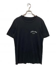 Maison Margiela（メゾンマルジェラ）の古着「ATELIER TSHIRT/アトリエTシャツ」｜ブラック