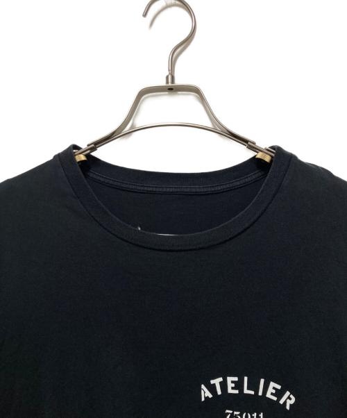 Maison Margiela（メゾンマルジェラ）Maison Margiela (メゾンマルジェラ) ATELIER TSHIRT/アトリエTシャツ ブラック サイズ:46の古着・服飾アイテム