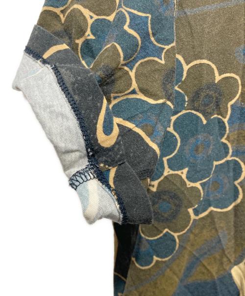 DRIES VAN NOTEN（ドリスヴァンノッテン）DRIES VAN NOTEN (ドリスヴァンノッテン) 花柄tシャツ ネイビー サイズ:Sの古着・服飾アイテム