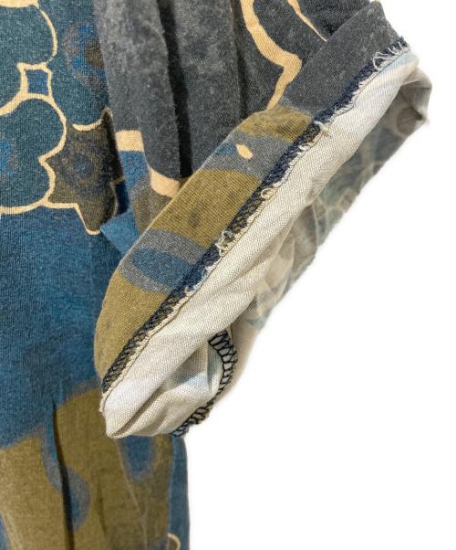 DRIES VAN NOTEN（ドリスヴァンノッテン）DRIES VAN NOTEN (ドリスヴァンノッテン) 花柄tシャツ ネイビー サイズ:Sの古着・服飾アイテム