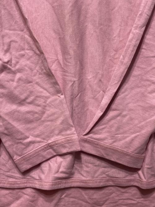 HOMME PLISSE ISSEY MIYAKE（オム プリッセ イッセイ ミヤケ）HOMME PLISSE ISSEY MIYAKE (オム プリッセ イッセイ ミヤケ) L/Sカットソー ピンク サイズ:2の古着・服飾アイテム