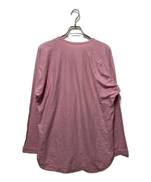 HOMME PLISSE ISSEY MIYAKE（オム プリッセ イッセイ ミヤケ）HOMME PLISSE ISSEY MIYAKE (オム プリッセ イッセイ ミヤケ) L/Sカットソー ピンク サイズ:2の古着・服飾アイテム