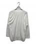 HOMME PLISSE ISSEY MIYAKE (オム プリッセ イッセイ ミヤケ) ロングスリーブカットソー ホワイト サイズ:2：6000円