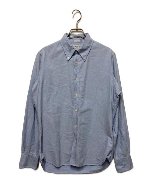 INDIVIDUALIZED SHIRTS（インディビジュアライズドシャツ）INDIVIDUALIZED SHIRTS (インディビジュアライズドシャツ) ボタンダウンシャツ ブルー サイズ:15 1/2の古着・服飾アイテム