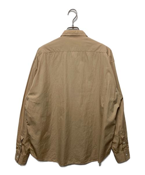 Porter Classic（ポータークラシック）Porter Classic (ポータークラシック) Roll Up Shirt/ロールアップシャツ ベージュ サイズ:Mの古着・服飾アイテム