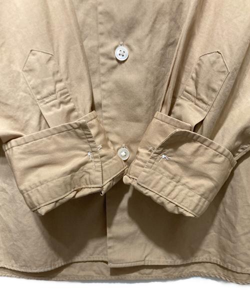 Porter Classic（ポータークラシック）Porter Classic (ポータークラシック) Roll Up Shirt/ロールアップシャツ ベージュ サイズ:Mの古着・服飾アイテム