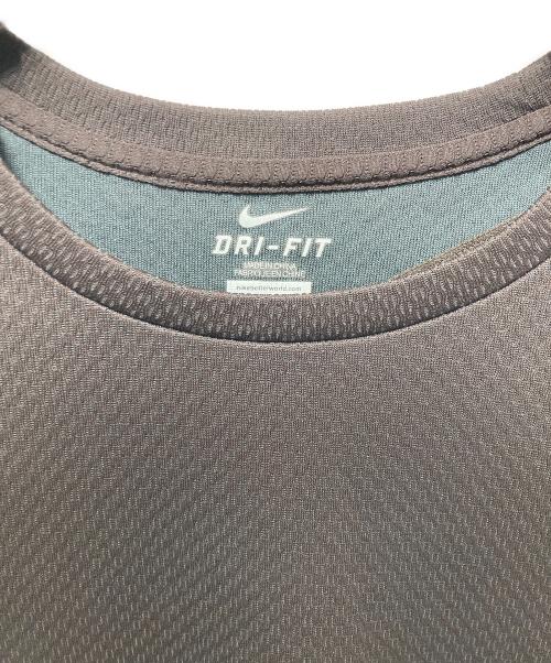 NIKE（ナイキ）NIKE (ナイキ) UNDERCOVER (アンダーカバー) メッシュカットソー ブラウン サイズ:Sの古着・服飾アイテム