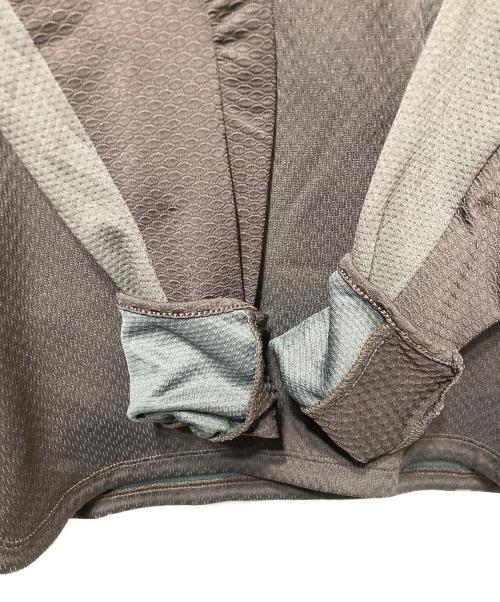 NIKE（ナイキ）NIKE (ナイキ) UNDERCOVER (アンダーカバー) メッシュカットソー ブラウン サイズ:Sの古着・服飾アイテム