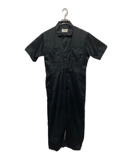 Oblada（オブラダ）Oblada (オブラダ) AMERICAN JUMPSUIT/アメリカンジャンプスーツ ブラック サイズ:Sの古着・服飾アイテム