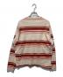 UNUSED (アンユーズド) Long-sleeve border T-shirt/ロングスリーブボーダーシャツ ピンク：5000円