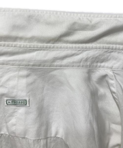 A.PRESSE（アプレッセ）A.PRESSE (アプレッセ) Regular Collar Shirt ホワイト サイズ:3の古着・服飾アイテム