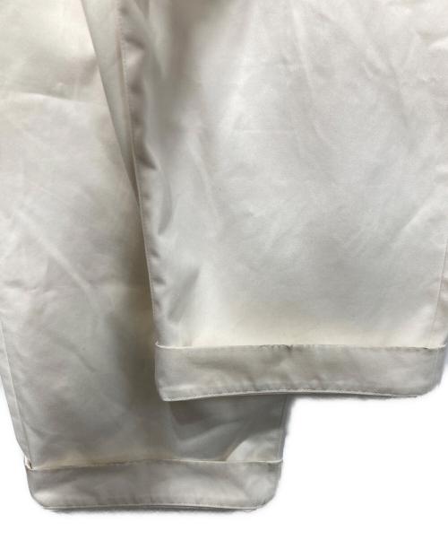 Cliche（クリシェ）Cliche (クリシェ) EX WIDE TROUSERS/エクストラワイドトラウザース/ワイドパンツ アイボリー サイズ:Lの古着・服飾アイテム