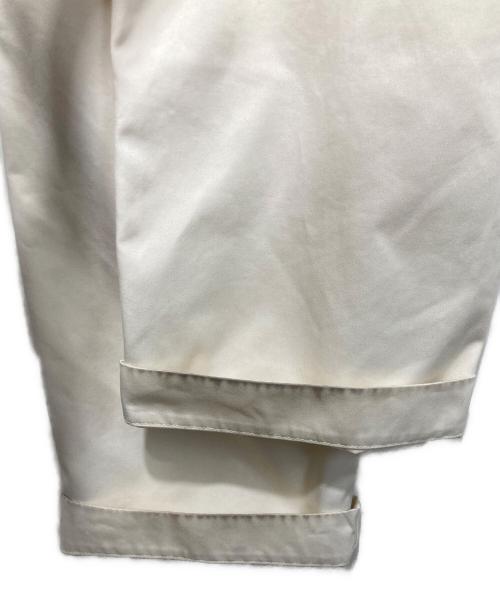 Cliche（クリシェ）Cliche (クリシェ) EX WIDE TROUSERS/エクストラワイドトラウザース/ワイドパンツ アイボリー サイズ:Lの古着・服飾アイテム