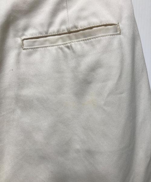 Cliche（クリシェ）Cliche (クリシェ) EX WIDE TROUSERS/エクストラワイドトラウザース/ワイドパンツ アイボリー サイズ:Lの古着・服飾アイテム