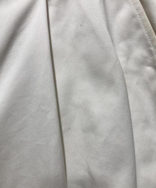 Cliche（クリシェ）Cliche (クリシェ) EX WIDE TROUSERS/エクストラワイドトラウザース/ワイドパンツ アイボリー サイズ:Lの古着・服飾アイテム