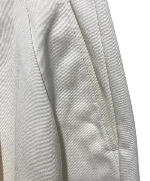 Cliche（クリシェ）Cliche (クリシェ) EX WIDE TROUSERS/エクストラワイドトラウザース/ワイドパンツ アイボリー サイズ:Lの古着・服飾アイテム