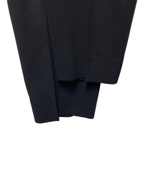 Max Mara Studio（マックスマーラ ストゥディオ）Max Mara Studio (マックスマーラ ストゥディオ) センタープレススラックス ブラック サイズ:40の古着・服飾アイテム