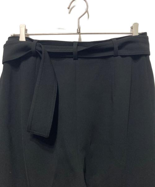 Max Mara Studio（マックスマーラ ストゥディオ）Max Mara Studio (マックスマーラ ストゥディオ) センタープレススラックス ブラック サイズ:40の古着・服飾アイテム
