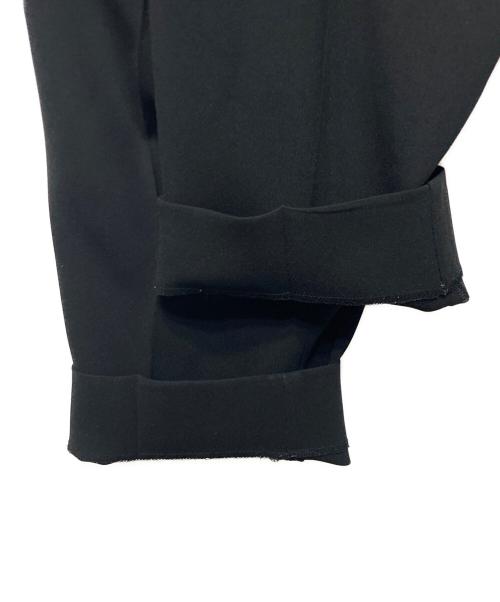 Max Mara Studio（マックスマーラ ストゥディオ）Max Mara Studio (マックスマーラ ストゥディオ) センタープレススラックス ブラック サイズ:40の古着・服飾アイテム