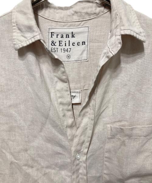 Frank&Eileen（フランクアンドアイリーン）Frank&Eileen (フランクアンドアイリーン) RORYリネンシャツワンピース ベージュ サイズ:XSの古着・服飾アイテム