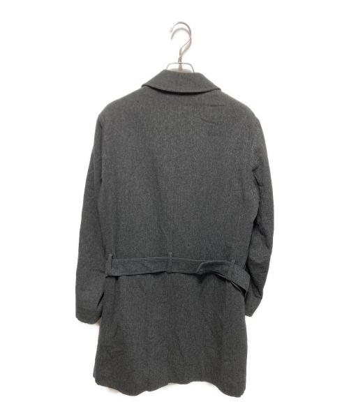 HERNO（ヘルノ）HERNO (ヘルノ) ウールステンカラーコート グレー サイズ:48の古着・服飾アイテム