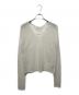 anuke（アンヌーク）の古着「2way Sheer Tops」｜ベージュ