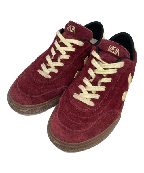VEJA（ヴェジャ）VEJA (ヴェジャ) ローカットスニーカー ボルドー サイズ:23の古着・服飾アイテム