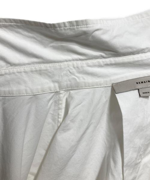 REMAIN（リメイン）REMAIN (リメイン) Boxy Shirt/ボクシーシャツ ホワイト サイズ:38の古着・服飾アイテム