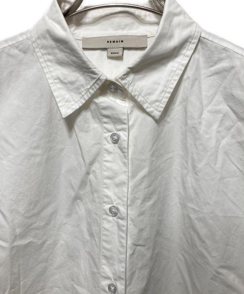 REMAIN（リメイン）REMAIN (リメイン) Boxy Shirt/ボクシーシャツ ホワイト サイズ:38の古着・服飾アイテム