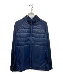 LACOSTE（ラコステ）の古着「コンビネーションジップアップゴルフジャケット」｜ネイビー
