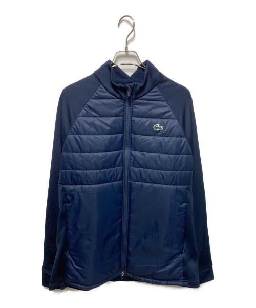 LACOSTE（ラコステ）LACOSTE (ラコステ) コンビネーションジップアップゴルフジャケット ネイビー サイズ:XLの古着・服飾アイテム