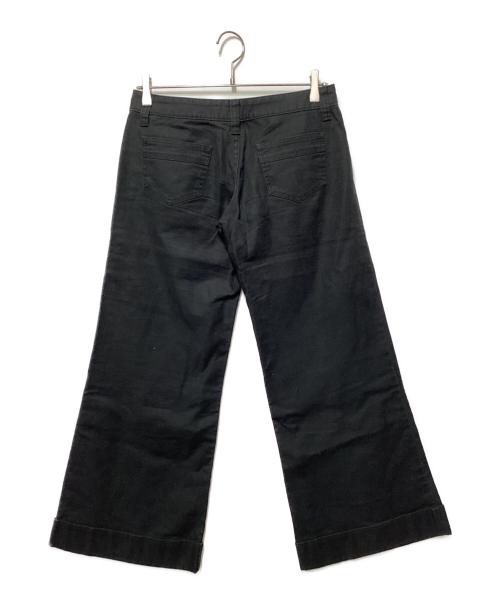 COMME des GARCONS JUNYA WATANABE MAN（コム デ ギャルソン ジュンヤ ワタナベ マン）COMME des GARCONS JUNYA WATANABE MAN (コム デ ギャルソン ジュンヤ ワタナベ マン) ボタンフライワイドパンツ ブラック サイズ:Mの古着・服飾アイテム